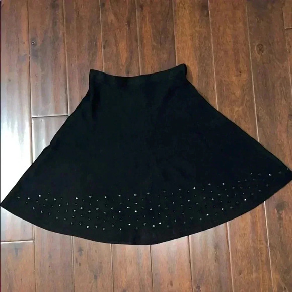 Vila Milano A-Line Knit Skirt - Picture 7 of 14
